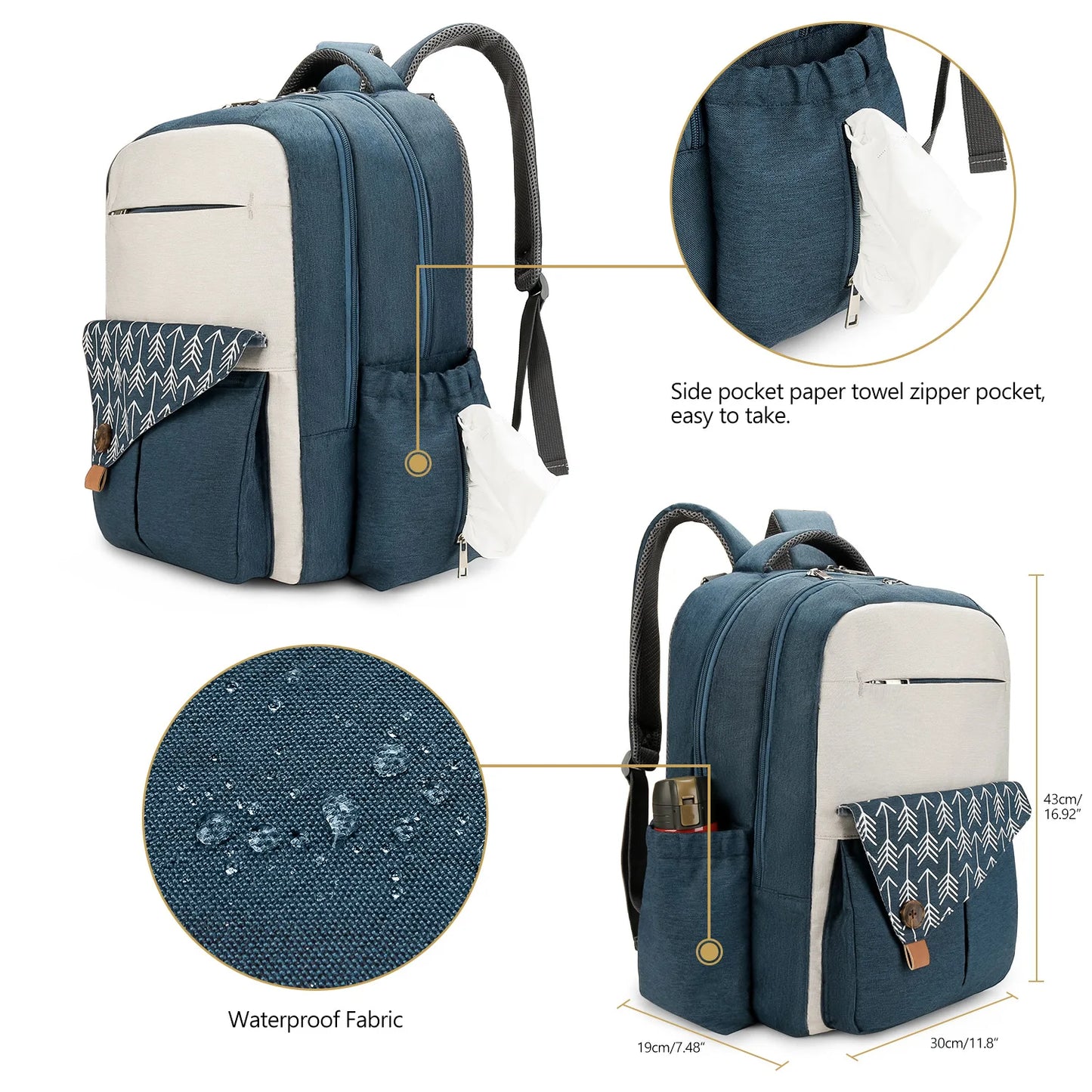 Diaper Bag Backpack