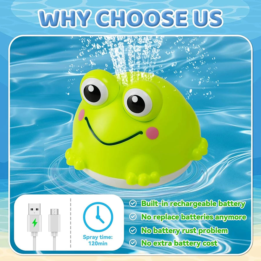 Light-Up Sprinkler Bath Toy