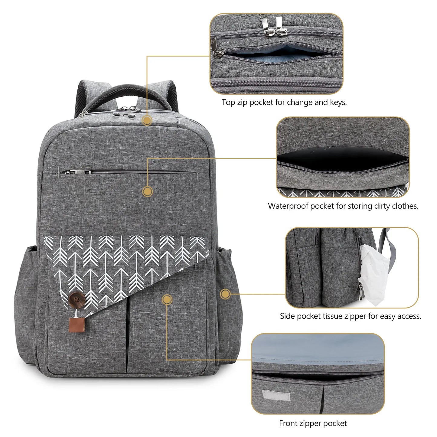 Diaper Bag Backpack