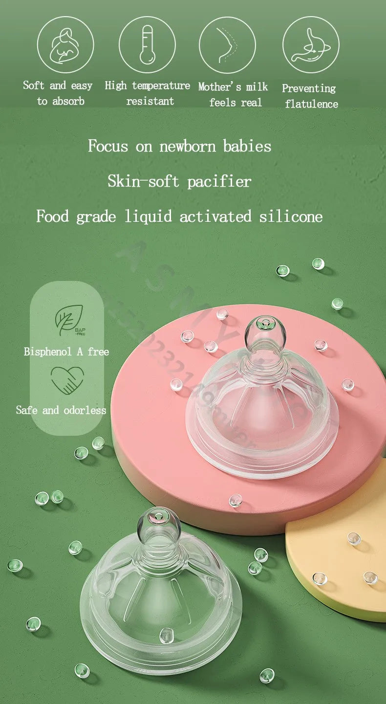 Newborn Baby Glass Bottle