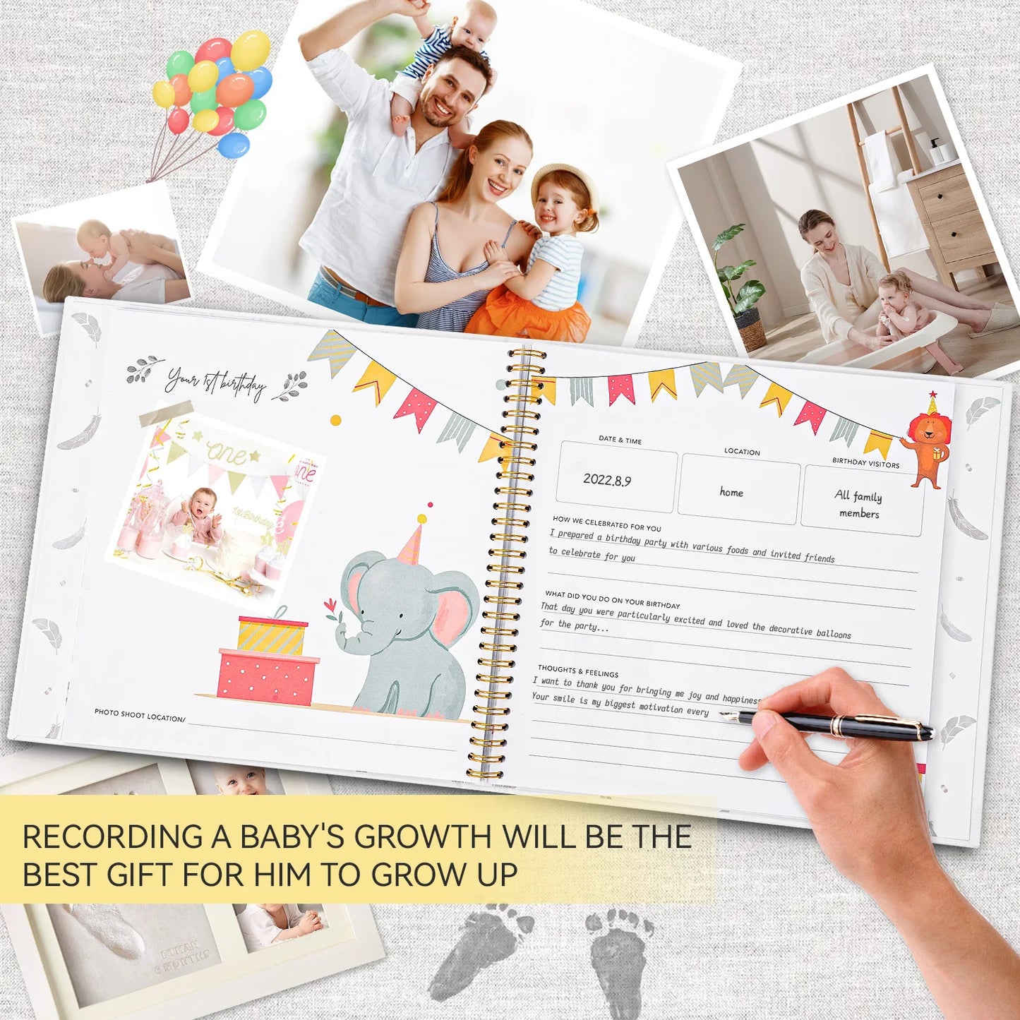 Baby Memory Book Album