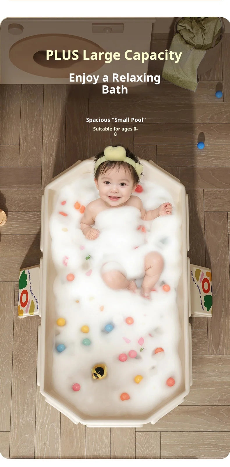 Foldable Baby Bathtub