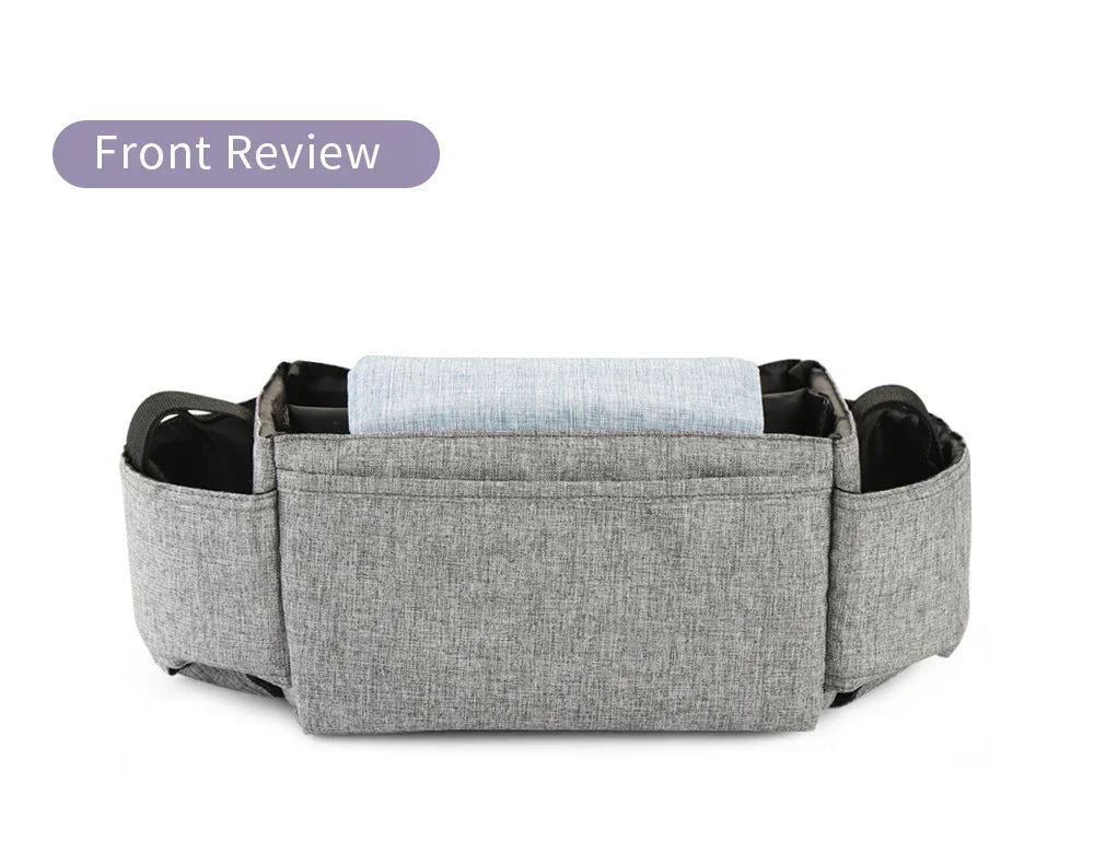 Insulated Baby Bottle Storage Bag | Portable Diaper & Stroller Organizer
