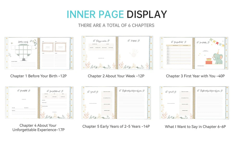 Baby Memory Book Album