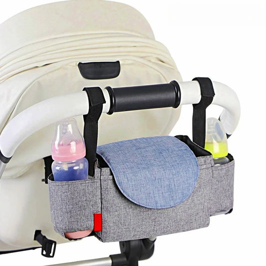 Insulated Baby Bottle Storage Bag | Portable Diaper & Stroller Organizer