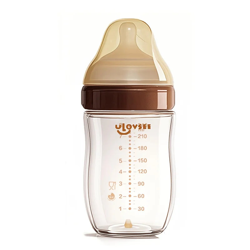 Premium Anti-Colic Glass Baby Bottle