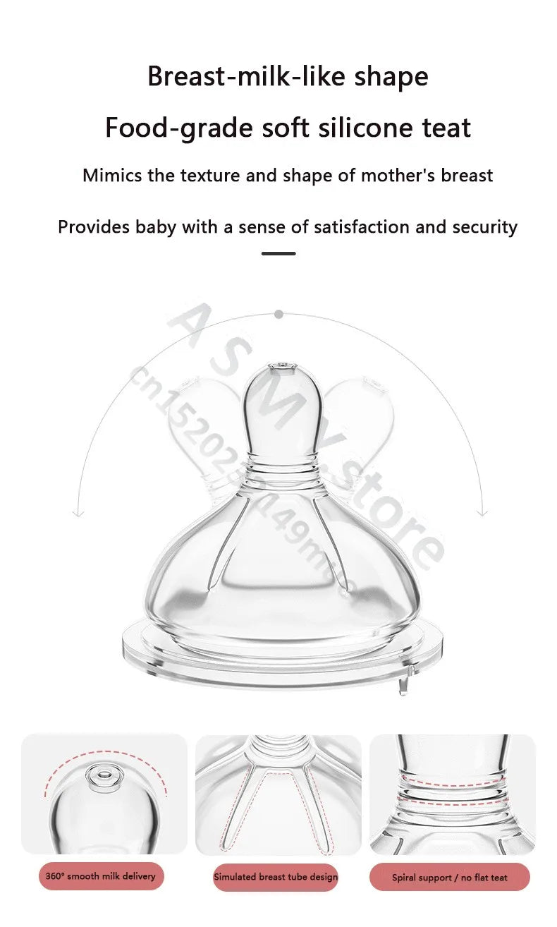 Newborn Baby Glass Bottle