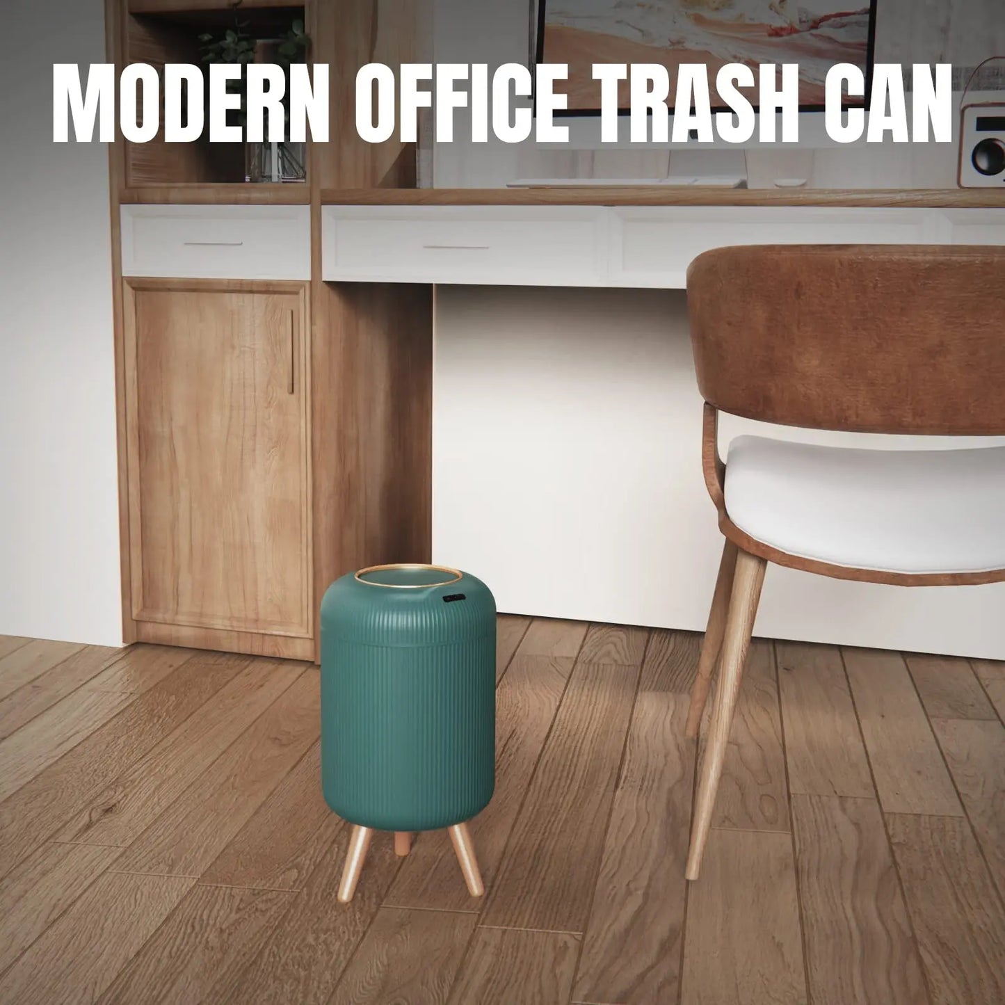 Touchless Motion Sensor Modern Trash Can