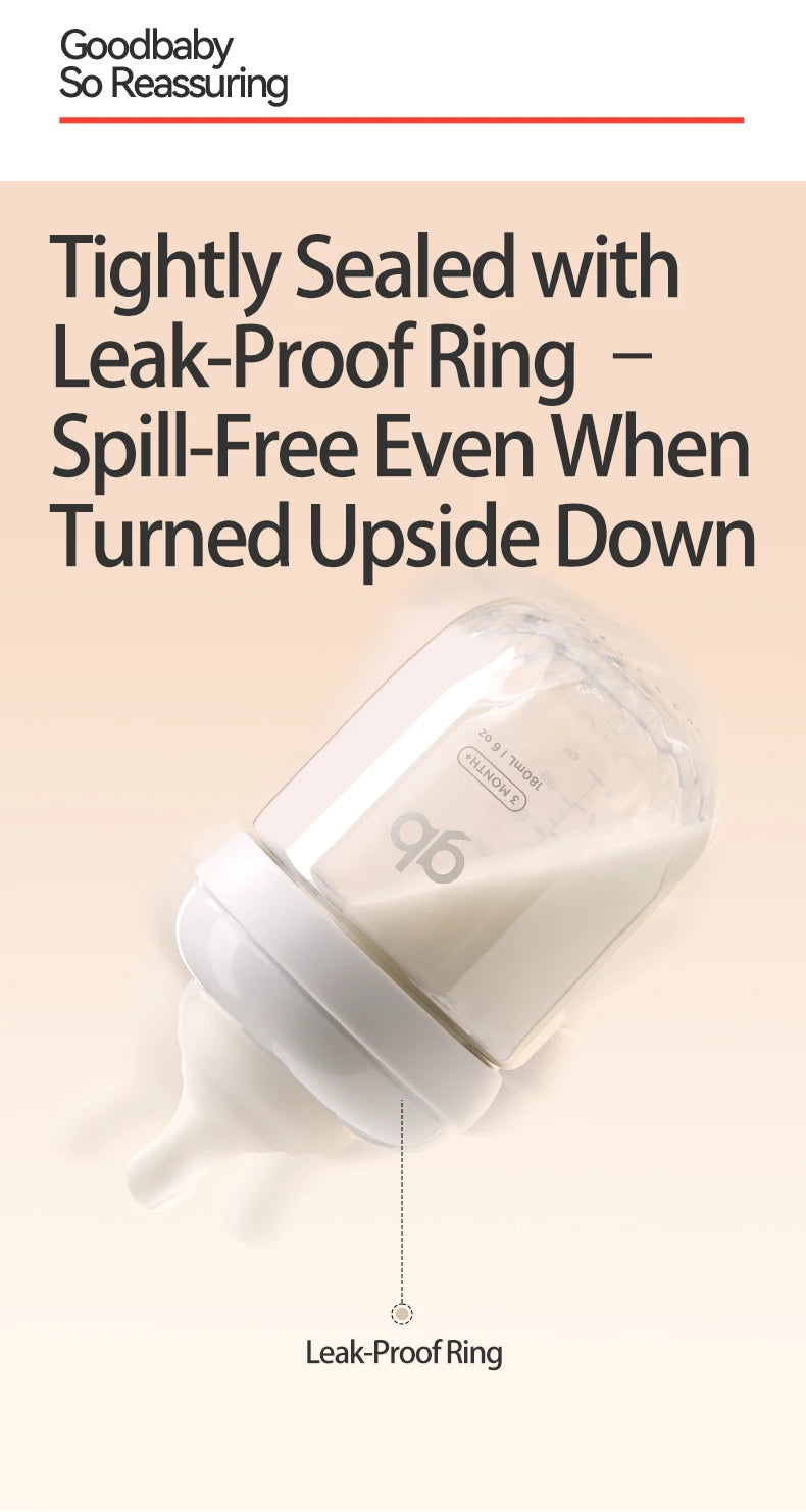 Platinum Series Glass Baby Bottle