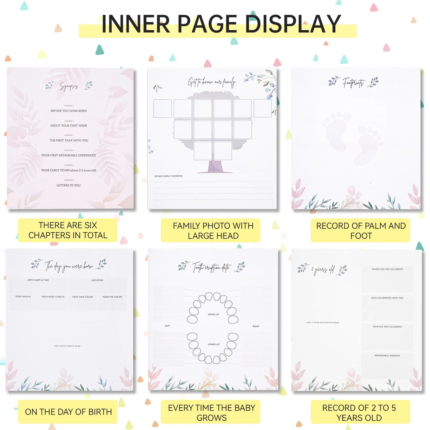 Baby Memory Book Album