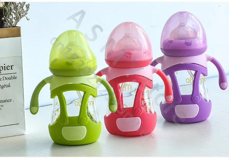 Newborn Baby Glass Bottle