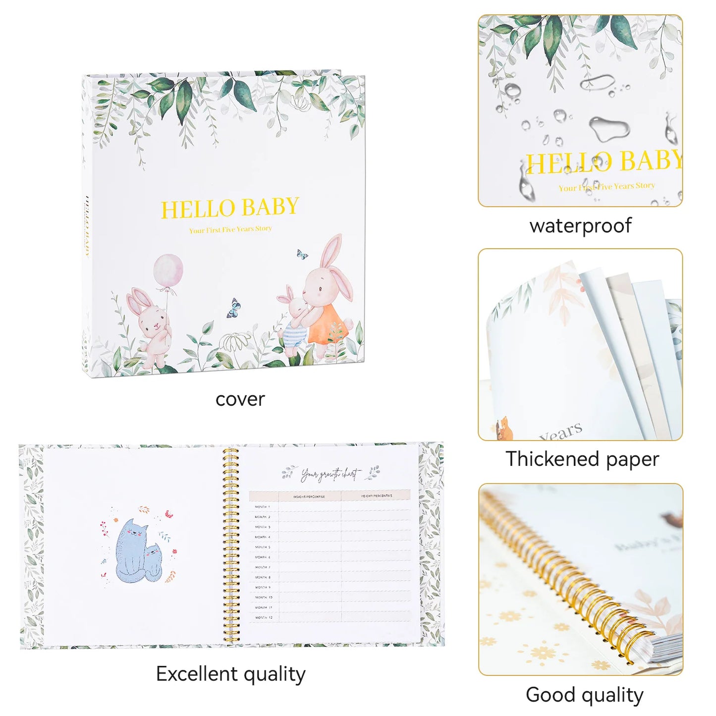 Baby Memory Book Album