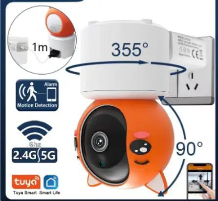 Tuya APP Remote Control Baby Monitor