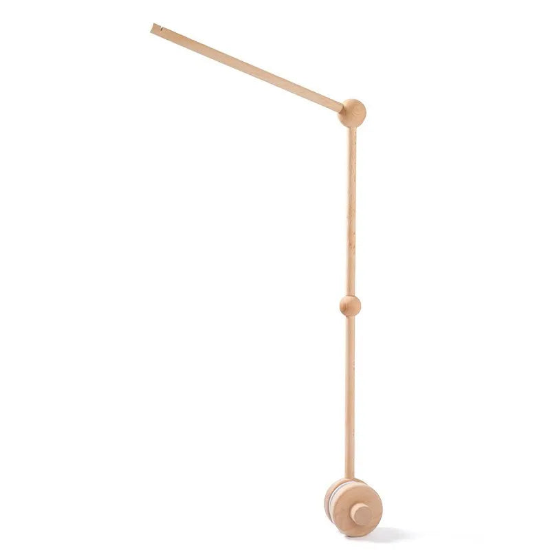 Wooden Baby Crib Mobile & Rattle Toy