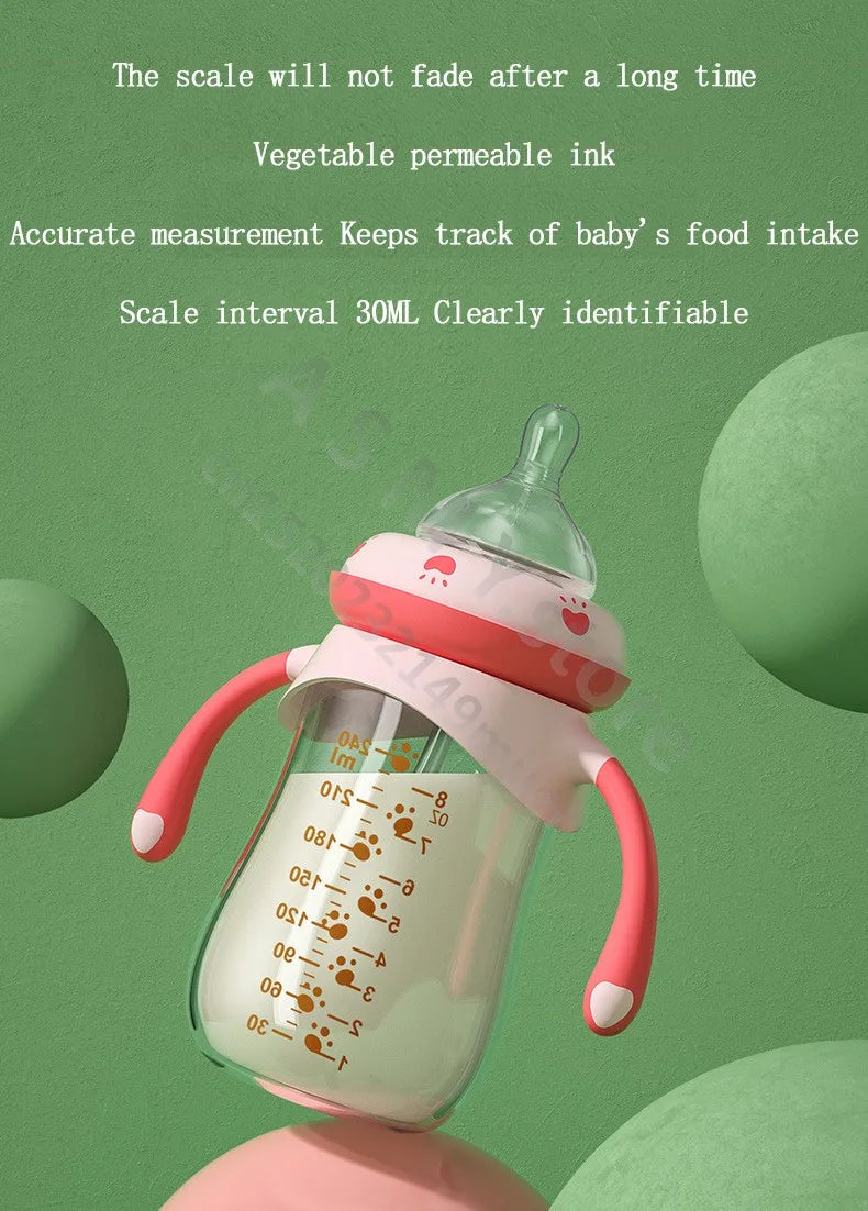 Newborn Baby Glass Bottle