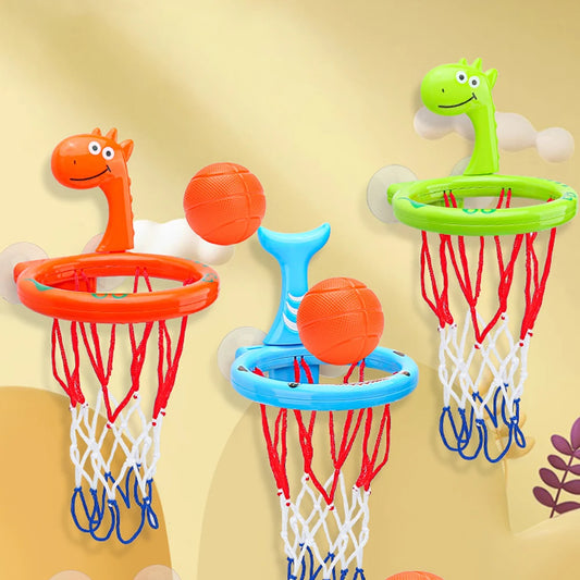 Baby Bath Toy Suction Basketball Hoop