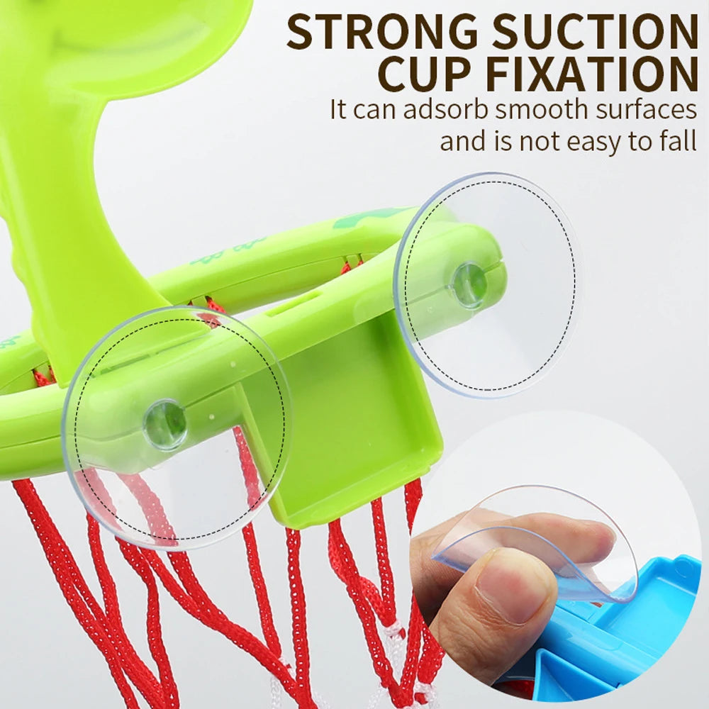 Baby Bath Toy Suction Basketball Hoop