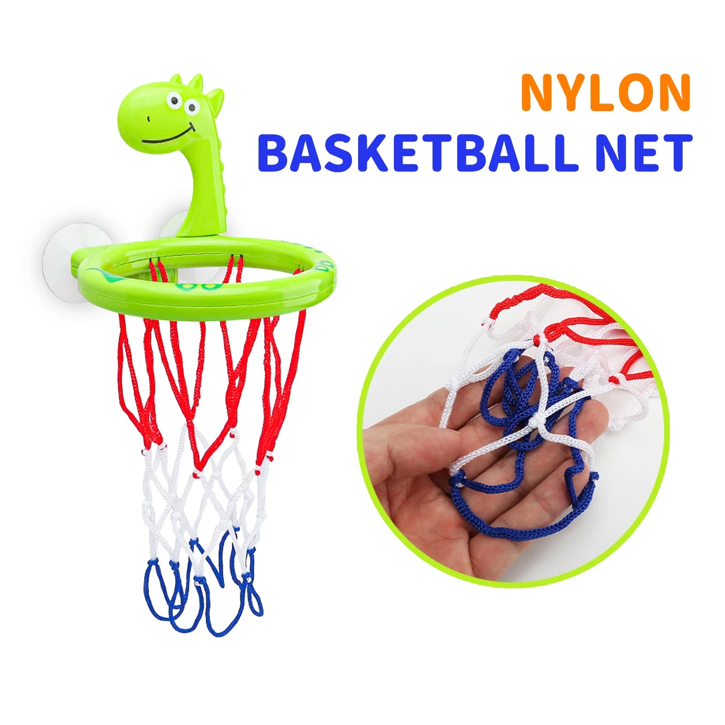Baby Bath Toy Suction Basketball Hoop