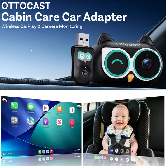 OTTOCAST Baby Car Camera Wireless Carplay