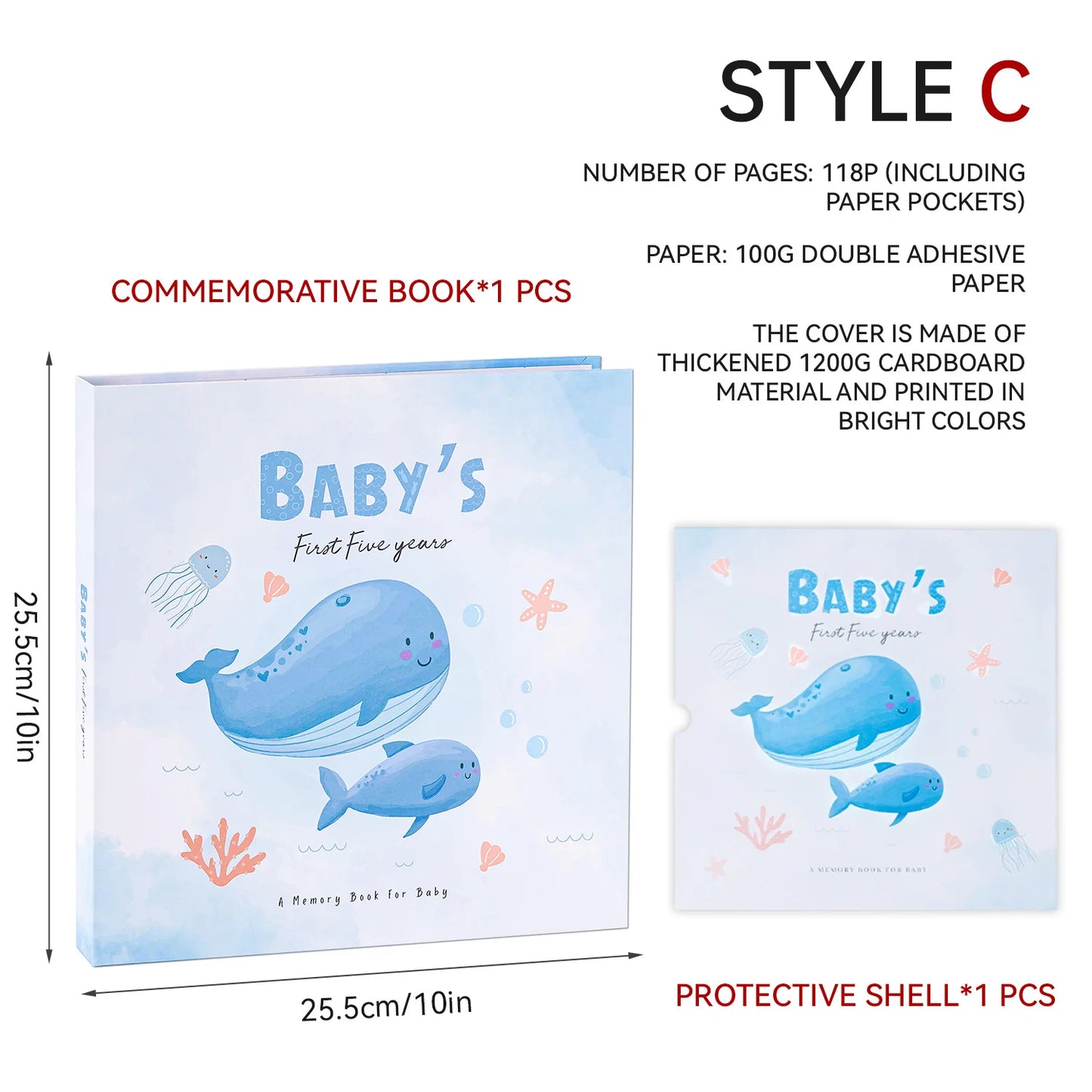 Baby Memory Book Album